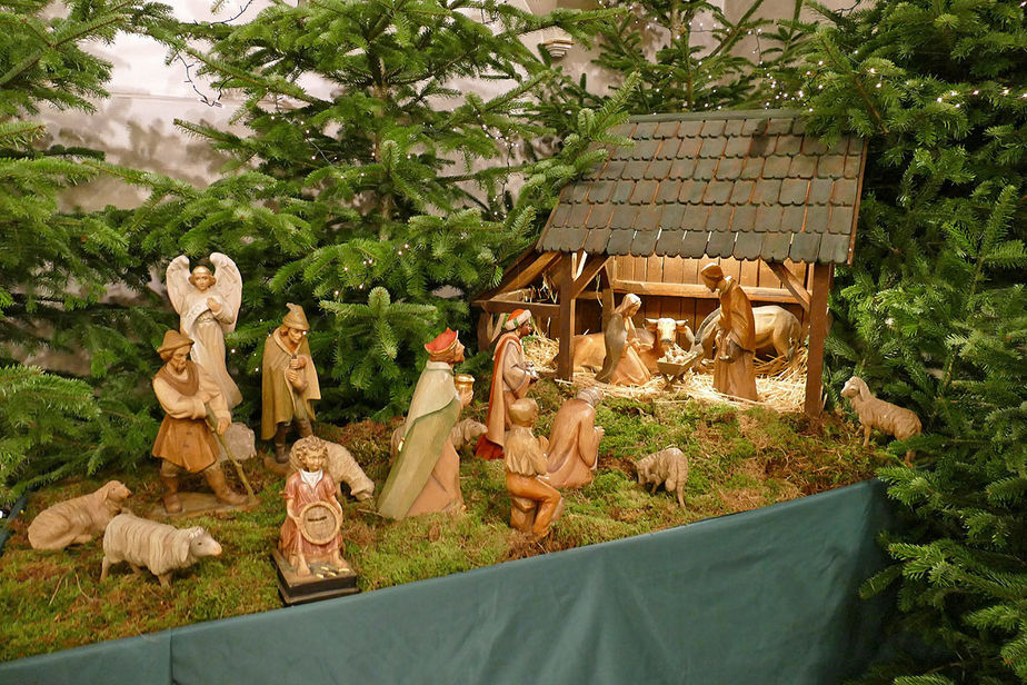 Die Weihnachtskrippe in Sankt Crescentius